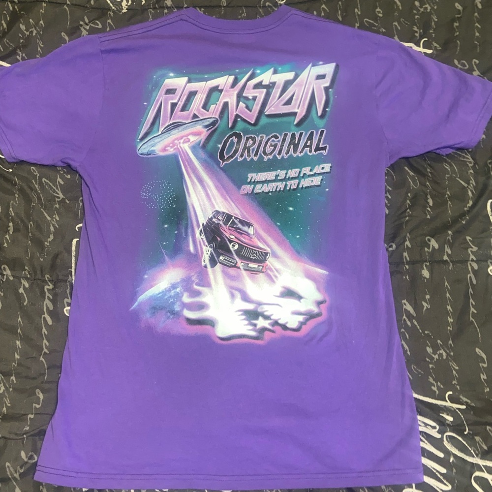 Rockstar Original Purple Graphic Tee